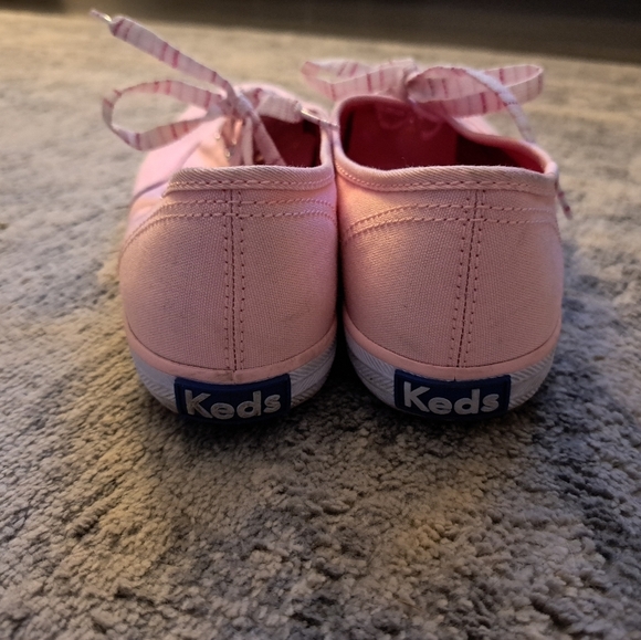 Keds Women's Size 8 Pink Canvas CHAMPION Softerra Sneakers - Picture 5 of 5